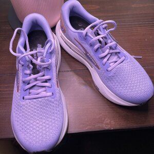 Brooks Women's Glycerin GTS 21 Lavender/Black/Copper - Size 10 (Medium 1B Width)